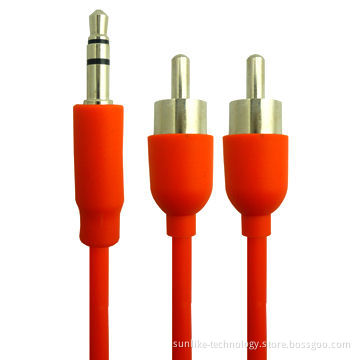 Audio Cable with Ultra Soft, Play Your Mobile Phone/MP3 Music